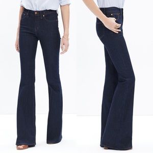 Madewell Kenner Wash Flea Market Flare 28